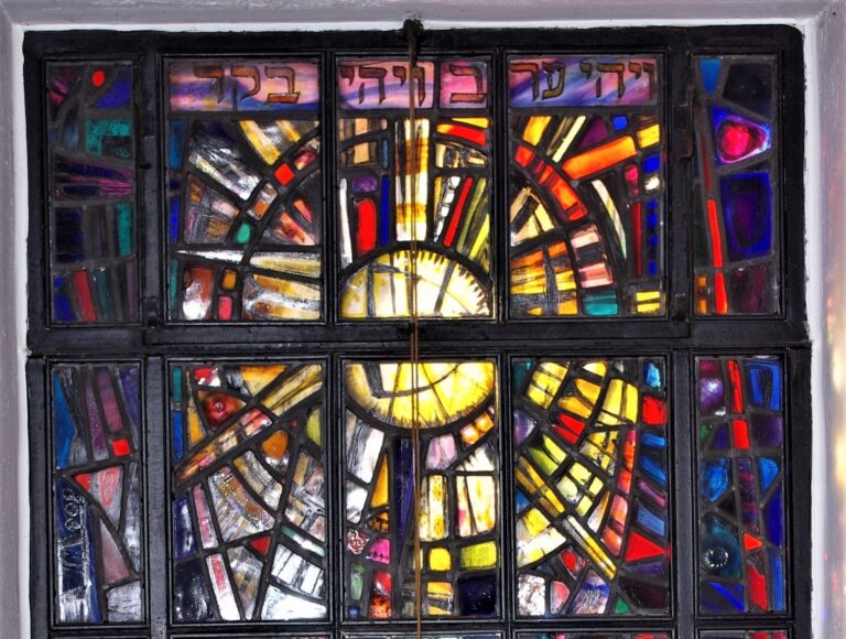 Stained glass window by William Wilson RSA