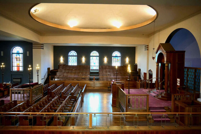 Shul interior