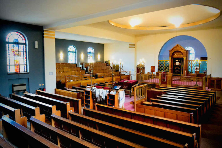 Shul interior