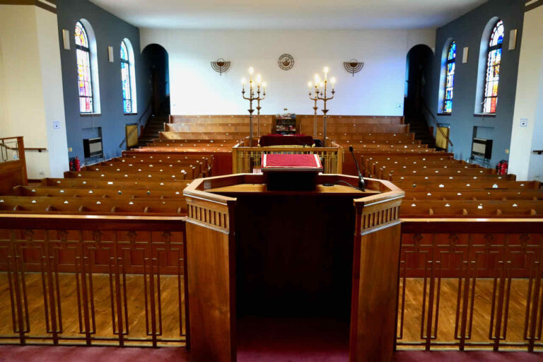 Shul interior